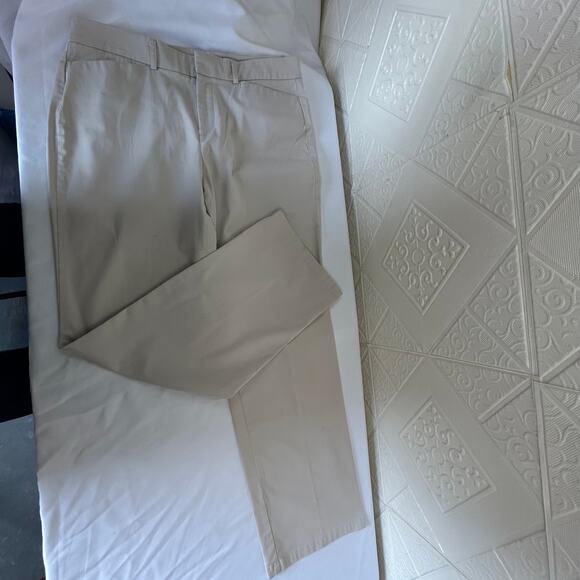 Dockers Size 12 Medium Beige Metro Pant women's 35 x 31 jeans britches - Picture 7 of 12